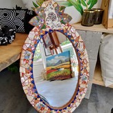 Mosaic Mirror at Stanford Art Gallery - Gallery Art by Annalene - Xplorio™ Gansbaai