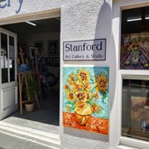 Sunflowers at Stanford Art Gallery  - Gallery Art by Annalene - Xplorio™ Gansbaai