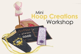 21 January 2025: Free Machine Embroidery Workshop