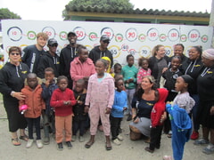 Colourful Swop Shop Container in Masakhane