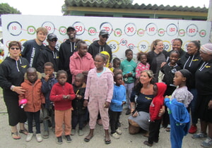 Colourful Swop Shop Container in Masakhane