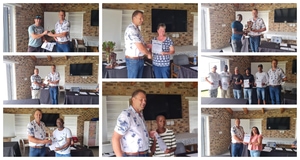 Trotse SAPD-lede beloon...