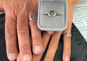 Custom Family Crest Rings