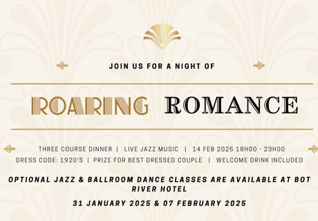 Roaring Romance at Bot River Hotel!