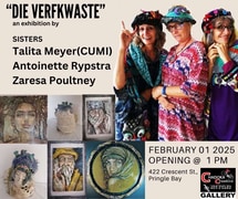 First Saturday Exhibition: "Die Verfkwaste"