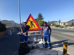 Thank you to Overstrand Municipality Parks Department