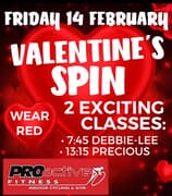 Valentine’s Spin: Sweat, Love & Fitness at ProActive!