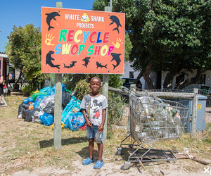 White Shark Projects: Swop Shop - Recycling for a Brighter Future