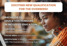 Exciting New Qualification in the Overberg!