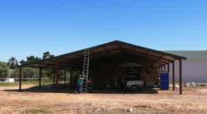 Steel Structure Extension in Botrivier