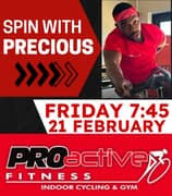 Spin Class with Precious