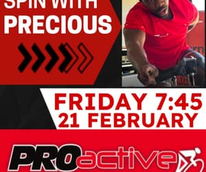 Spin Class with Precious