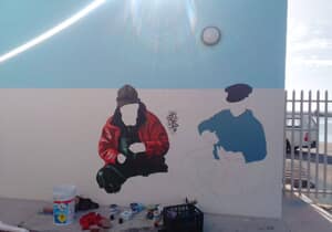 Gansbaai Harbour Historical Mural Meander - A Work of Art in Progress!