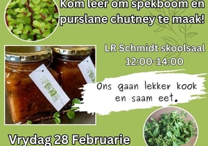 Learn to Make Spekboom and Purslane Chutney!