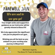 Farewell Jan - Thank You for Everything!