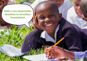 Make a Tax-Deductible Donation to Grootbos Foundation