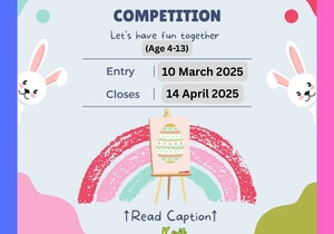 EASTER DRAWING COMPETITION!