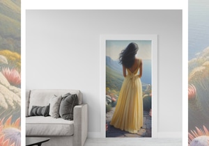 Transform Your Doors with Decoupage Prints