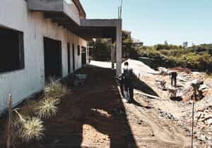 Progress on the Chante Clair House in Hermanus