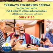 Tuesday Pensioners Special
