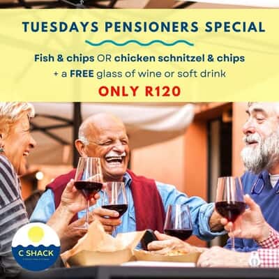 Tuesday Pensioners Special