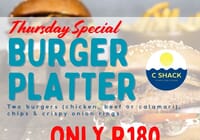 Thursday Special: Two Burgers for R180