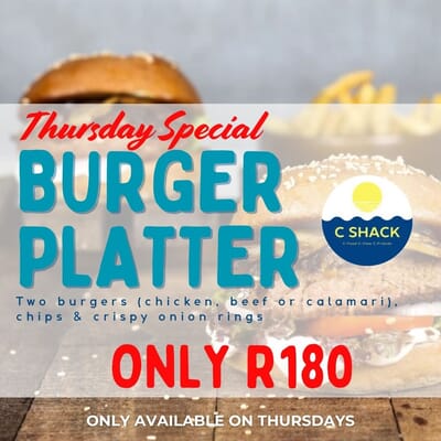 Thursday Special: Two Burgers for R180
