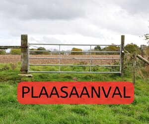 Plaasaanval op ons drumpel