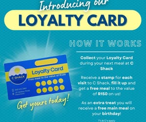 C Shack Loyalty Card - Earn Free Meals!
