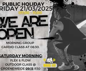 Boss Fit Public Holiday and Saturday Class Update!