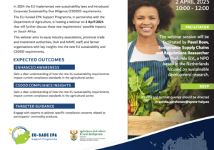 EU Sustainability Requirements Webinar