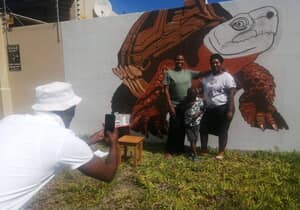 Gansbaai Mural Project: Fritz the Tortoise Unveiled