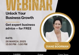 Free Business Growth Webinar with Diane Boorman