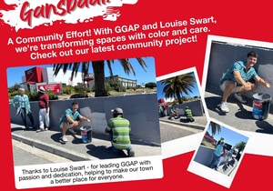 GGAP and Build it Gansbaai Brighten the Town!