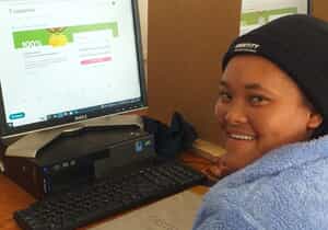 Hospitality Students Take on Their First Online Tests!