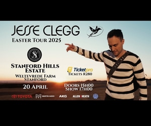 20 April 2025: Jesse Clegg Live at Stanford Hills