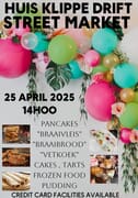 25 April 2025: Huis Klippe Drift Street Market