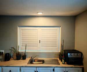 Louvre X Aluminium Security Shutters Installed in Franskraal