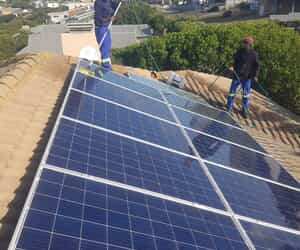 Solar Panel Cleaning in Franskraal