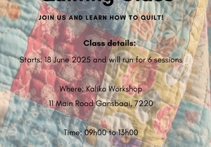 18 June 2025: Beginner Quilting Class