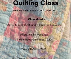 18 June 2025: Beginner Quilting Class