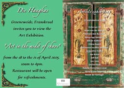 Art Rouvé at Die Hangkas - Easter Weekend Exhibition