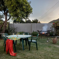 Outside Braai  -  Steenbok House Self Catering Apartment - Xplorio™ Hermanus