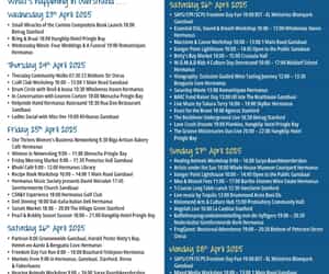 Whale Coast Weekend Events: 23 - 28 April 2025