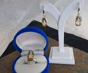 New Silver Bangles and Gemstones