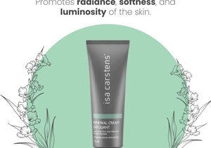 Glow with Isa Carstens Renewal Cream Exfoliant!