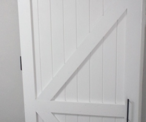 Barn Doors and Alpine Cupboards for Beach House Style