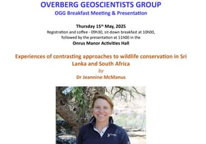 Wildlife Conservation Talk - Overberg, 15 May 2025