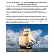 Darwin Celebrated in Simon’s Town - A Day of Science and Tribute