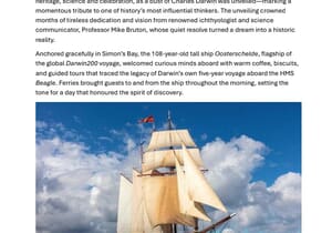 Darwin Celebrated in Simon’s Town - A Day of Science and Tribute